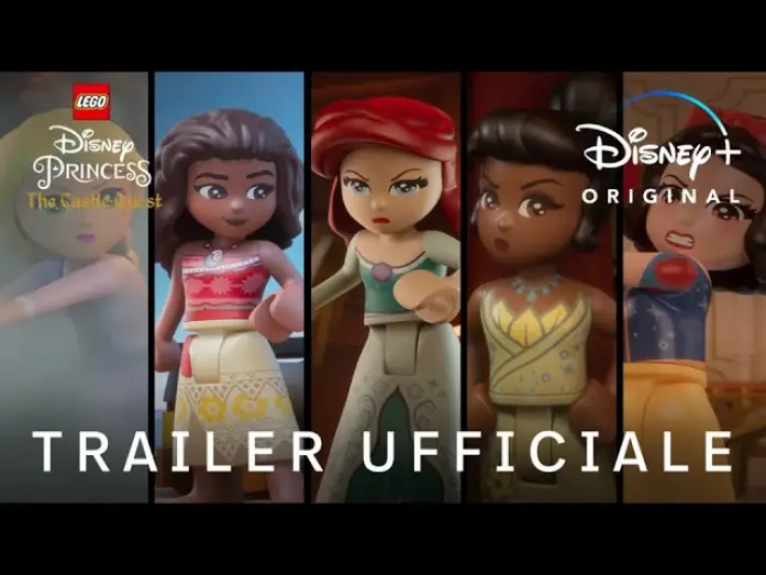 Video for the film Lego Disney Princess: The Castle Quest — LEGO Disney Princess: The Castle Quest | Trailer Ufficiale | Disney+