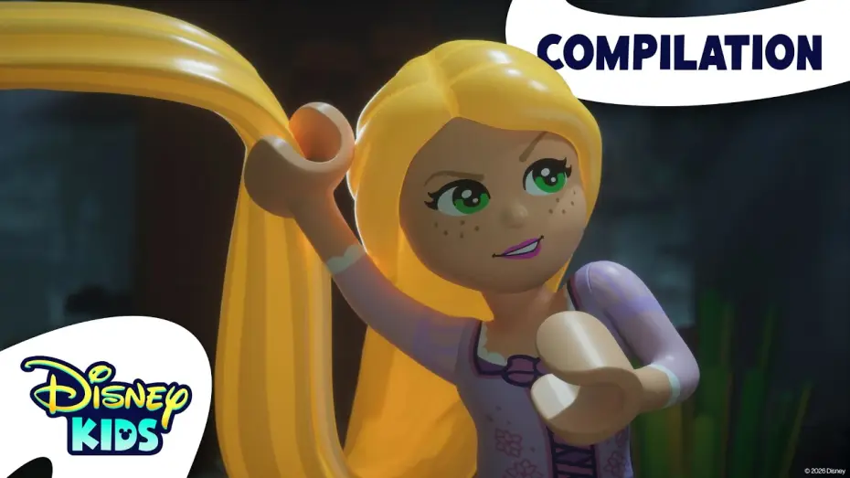 Video for the film Lego Disney Princess: The Castle Quest — LEGO Princesses Face Gaston's Challenges 👑 | LEGO Disney Princess: The Castle Quest | @disneykids