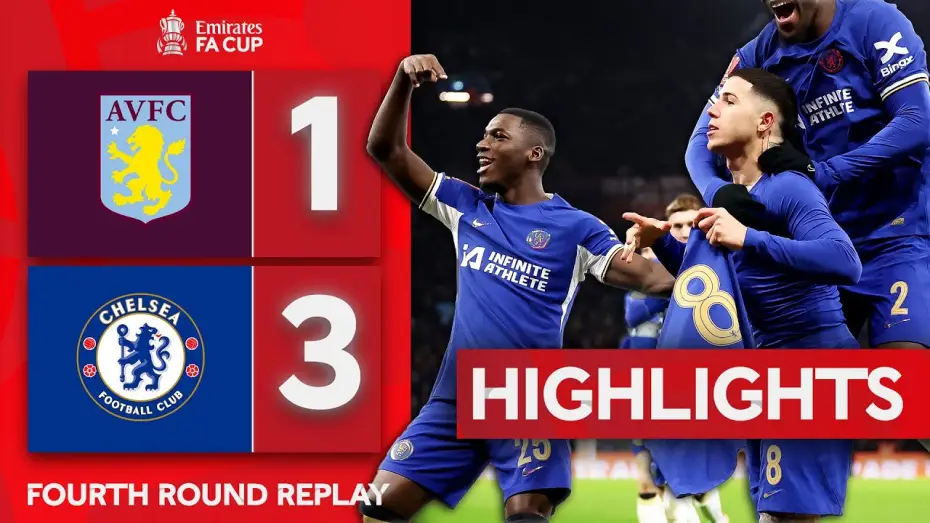 Video for the film Chelsea FC - Season Review 2023/24 — Aston Villa 1-3 Chelsea - FA Cup