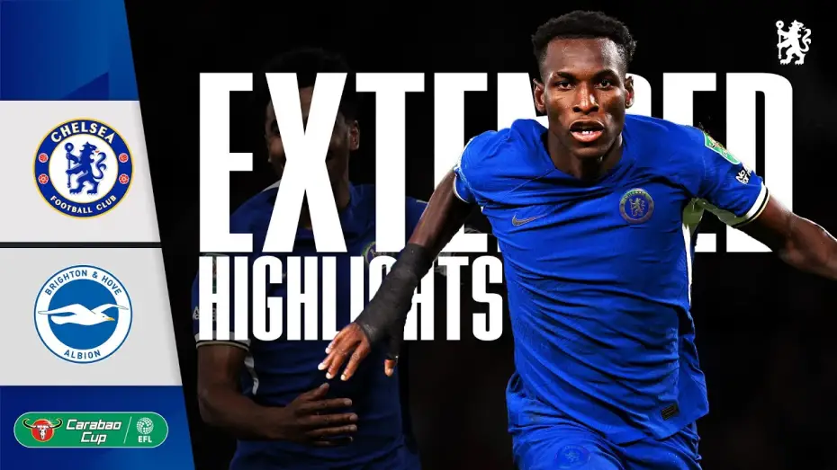 Video for the film Chelsea FC - Season Review 2023/24 — Chelsea 1-0 Brighton - Carabao Cup