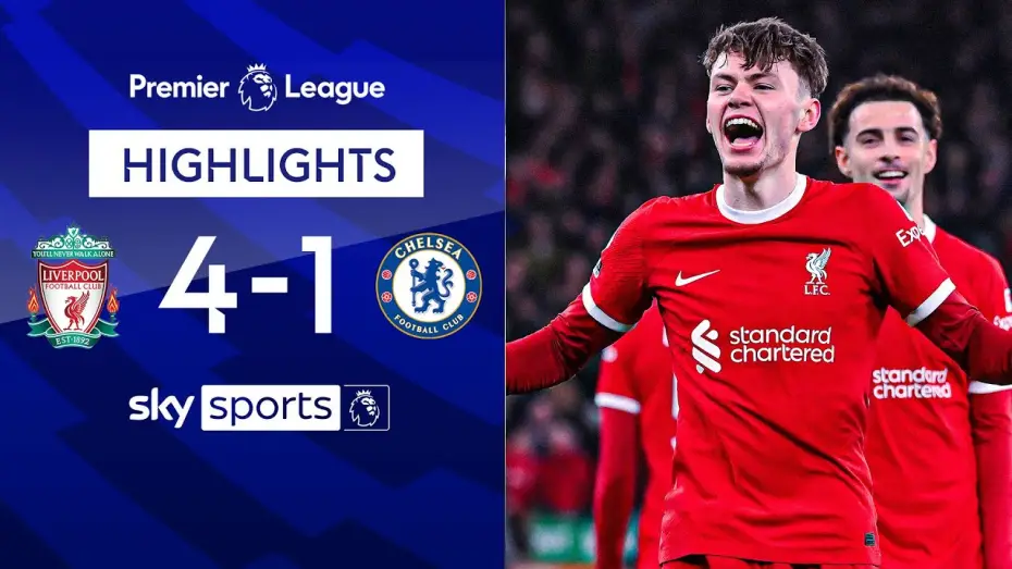 Video for the film Chelsea FC - Season Review 2023/24 — Liverpool 4-1 Chelsea - Premier League