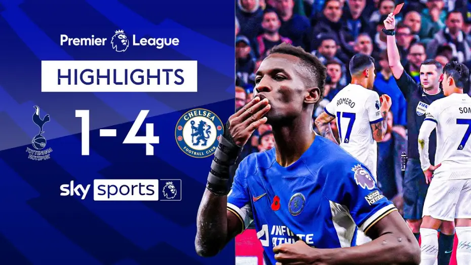 Video for the film Chelsea FC - Season Review 2023/24 — Tottenham 1-4 Chelsea - Premier League