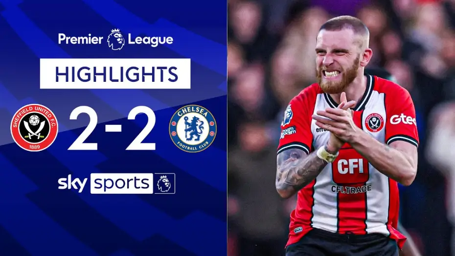 Video for the film Chelsea FC - Season Review 2023/24 — Sheffield United 2-2 Chelsea - Premier League