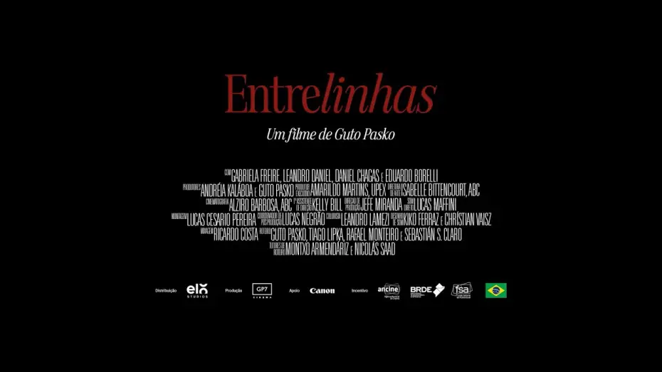Video for the film Entrelinhas — ENTRELINHAS | TEASER