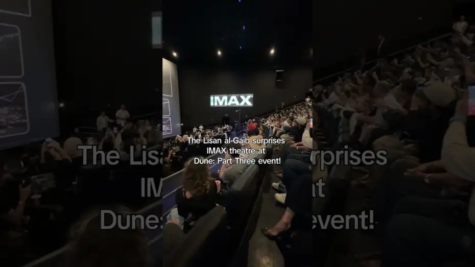 Video for the film Dune: Part Three — Lisan al-Gaib in the house!!!
