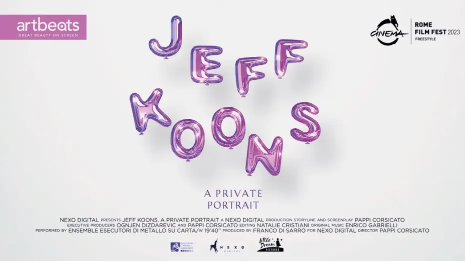 Video for the film Jeff Koons: A Private Portrait — Jeff Koons - Offizieller Trailer Deutsch (2024)