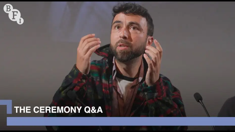 Video for the film The Ceremony — The Ceremony director Jack King and actors Tudor Cucu-Dumitrescu and Erdal Yildiz | BFI Q&A