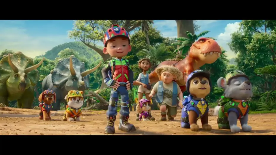 Video for the film PAW Patrol: The Dino Movie — Psi Patrol i dinozaury - w kinach od 7 sierpnia