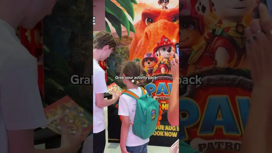 Video for the film PAW Patrol: The Dino Movie — Westfield London