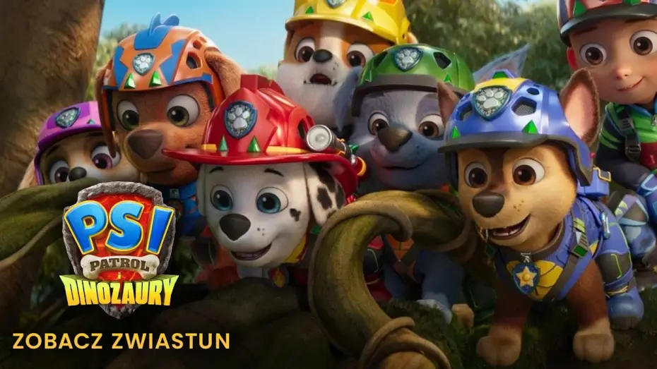 Video for the film PAW Patrol: The Dino Movie — zwiastun filmu
