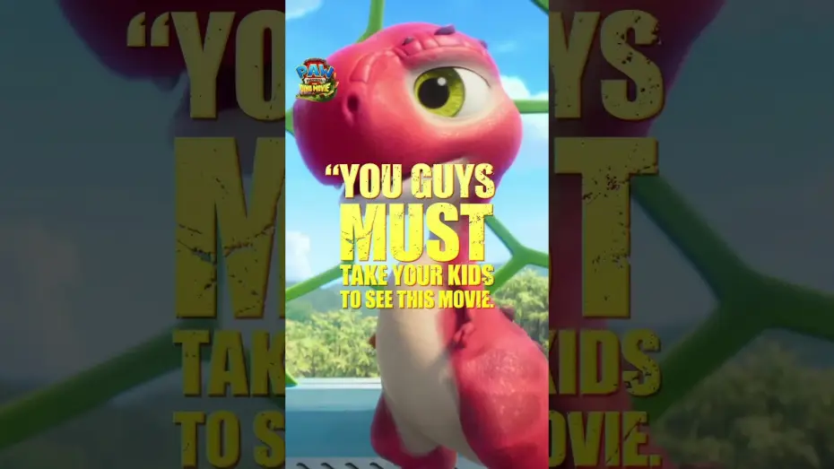 Video for the film PAW Patrol: The Dino Movie — Parents, it's a must!