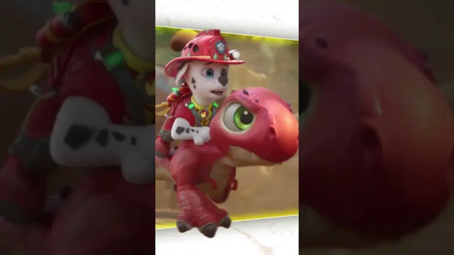 Video for the film PAW Patrol: The Dino Movie — Pups Save The Dinos