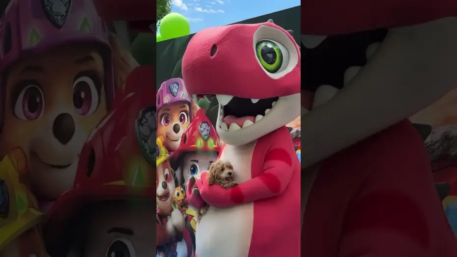 Video for the film PAW Patrol: The Dino Movie — Rhubarb and Dog