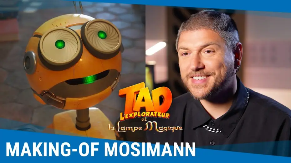 Video for the film Tad and The Magic Lamp — Tad l'explorateur et la lampe magique - Making-of [Au cinéma le 26 août]