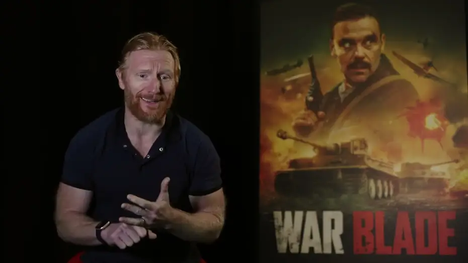 Video for the film War Blade — Behind the scenes interviews - Paul Marlon 'Charlie'