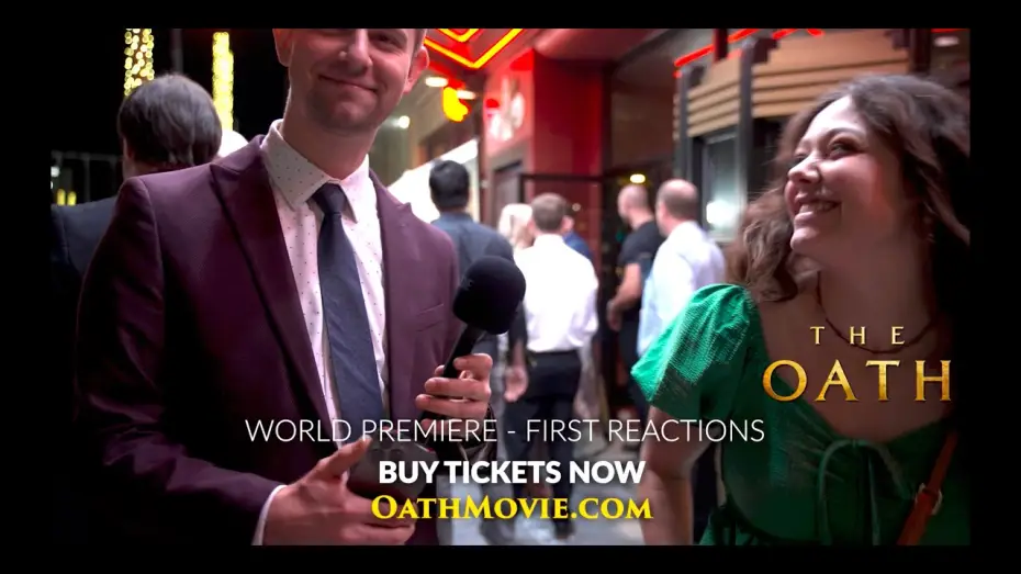 Video for the film The Oath — Audience Reactions - Oath World Premiere