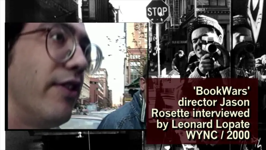 Video for the film BookWars — WNYC Interview w/ Filmmaker &  Producer Jason Rosette  ('BookWars' New York bookseller movie)