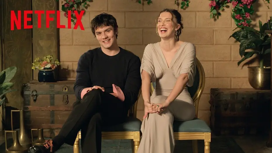 Video for the film Enola Holmes 3 — Millie Bobby Brown & Louis Partridge Answer Fan Questions