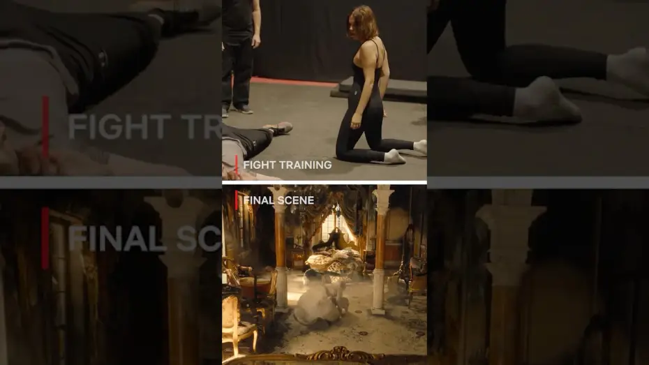 Video for the film Enola Holmes 3 — from fight training to final scene