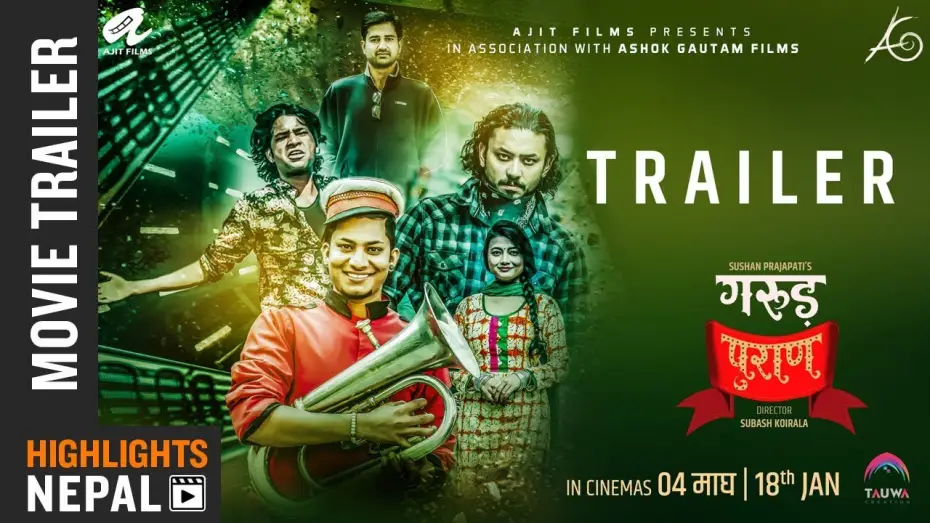 Video for the film Garud Puran — GARUD PURAN | New Nepali Movie Trailer 2018/2075 | Najir Hussain | Karma | Kameswor | Priyanka