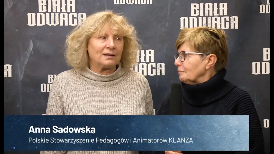 Video for the film White Courage — "Ważna lekcja historii". Co o filmie BIAŁA ODWAGA sądzą nauczyciele i uczniowie?