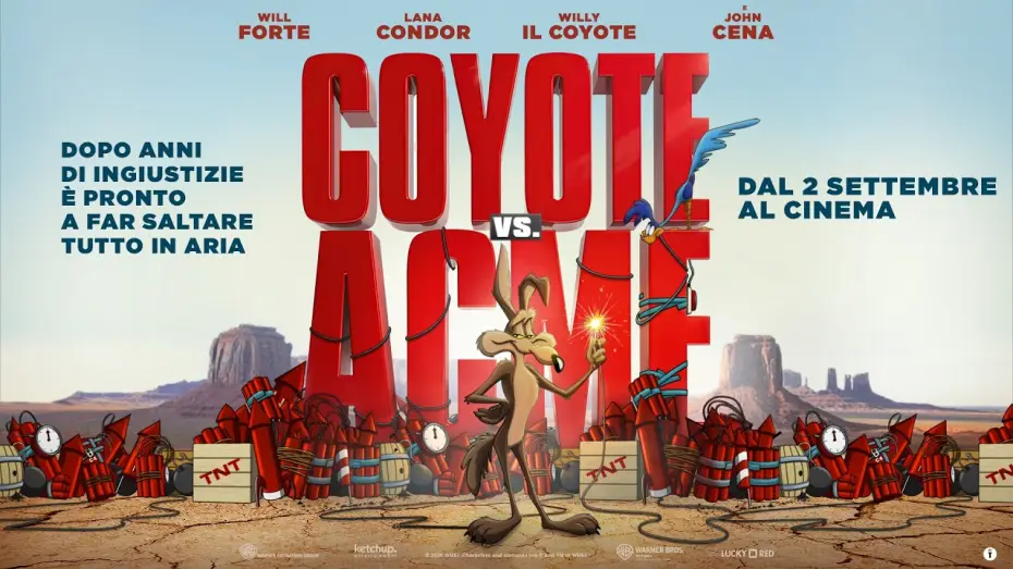 Video for the film Coyote vs. Acme — COYOTE vs ACME - Trailer 2 ITA HD