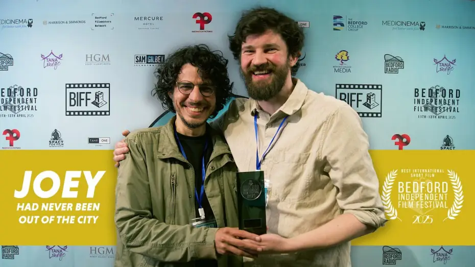 Video for the film Joey Had Never Been Out Of The City — Joey Had Never Been Out Of The City Wins Best International Short Bedford Independent Film Festival