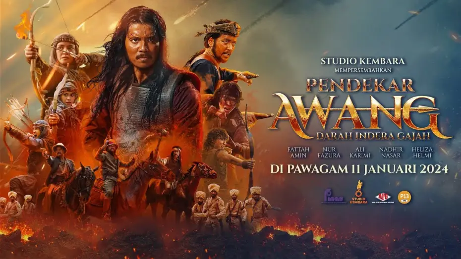 Video for the film Warrior Awang and Master Tok Gajah — Di Sebalik Tabir Filem Pendekar Awang: Darah Indera Gajah