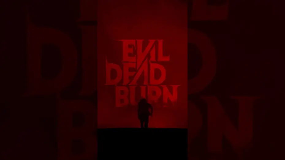 Video for the film Evil Dead Burn — Do it at your own risk