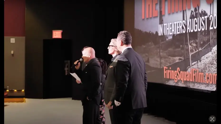 Video for the film The Firing Squad — New York City - Live Reaction of 'The Firing Squad'