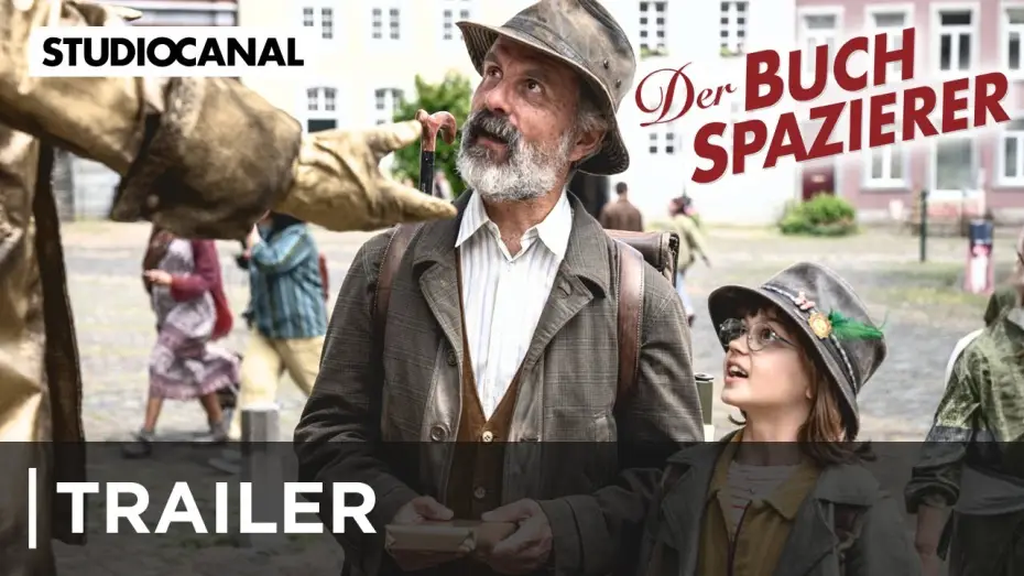 Video for the film The Door-to-Door Bookstore — DER BUCHSPAZIERER | Trailer