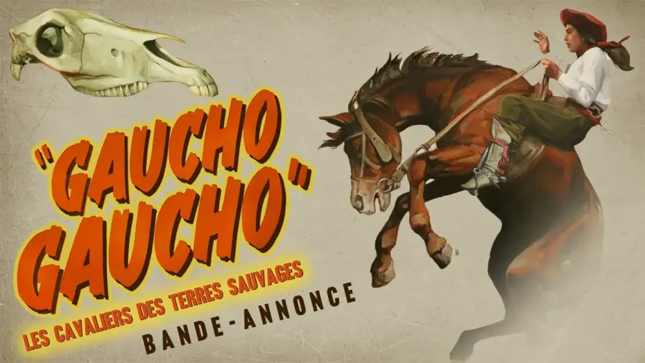 Video for the film Gaucho Gaucho — LES CAVALIERS DES TERRES SAUVAGES (GAUCHO GAUCHO) - bande-annonce OV-de/fr