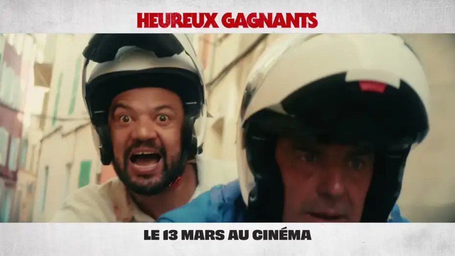Video for the film Lucky Winners — Heureux Gagnants | Au cinéma le 13 mars
