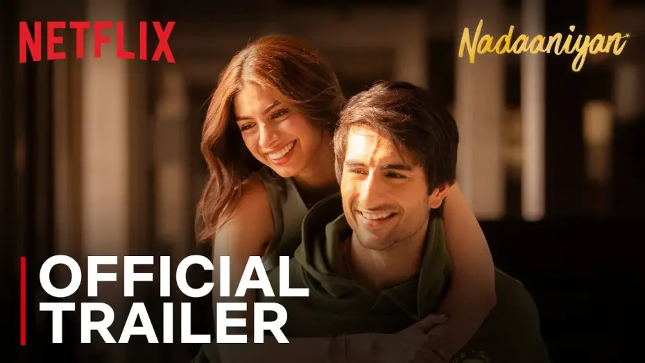 Video for the film Nadaaniyan — Trailer