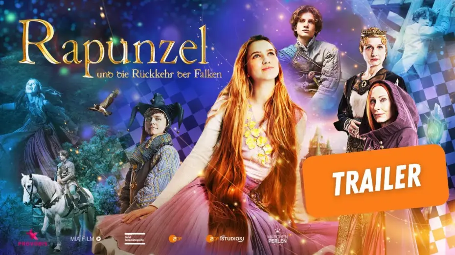 Video for the film Rapunzel and the Return of the Falcons — Rapunzel und die Rückkehr der Falken OFFIZIELLER TRAILER (2023)