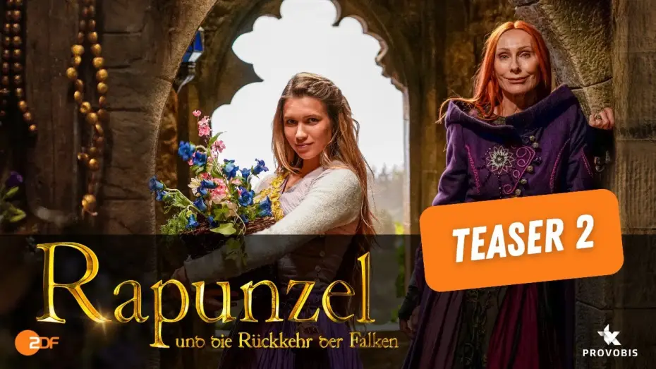Video for the film Rapunzel and the Return of the Falcons — Rapunzel und die Rückkehr der Falken OFFIZIELLER TEASER 2 (2023)