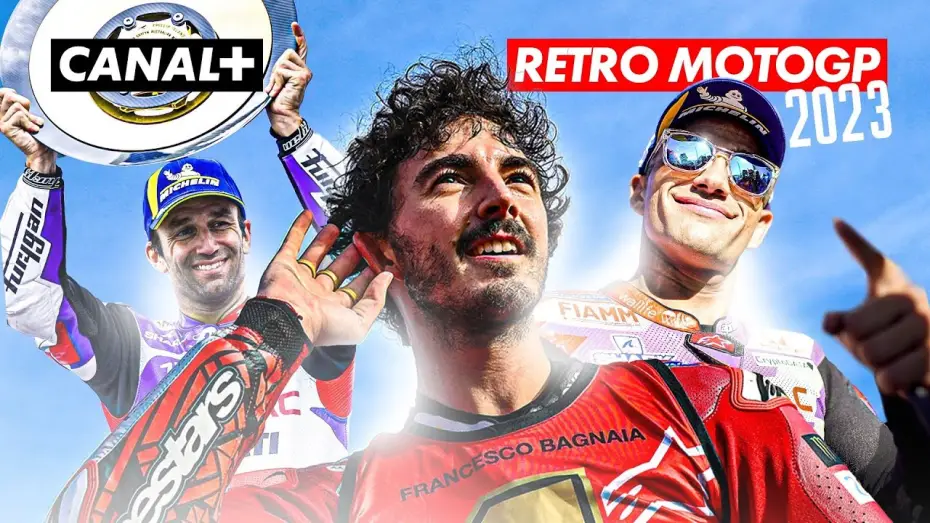 Video for the film Rétro MotoGP 2023 - Bagnaia, l'incassable — Rétro MotoGP 2023 - Bagnaia, l'incassable