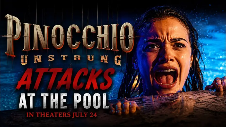 Video for the film Pinocchio: Unstrung — The Most Disturbing Scene - Pinocchio Gets Bloody in the Pool