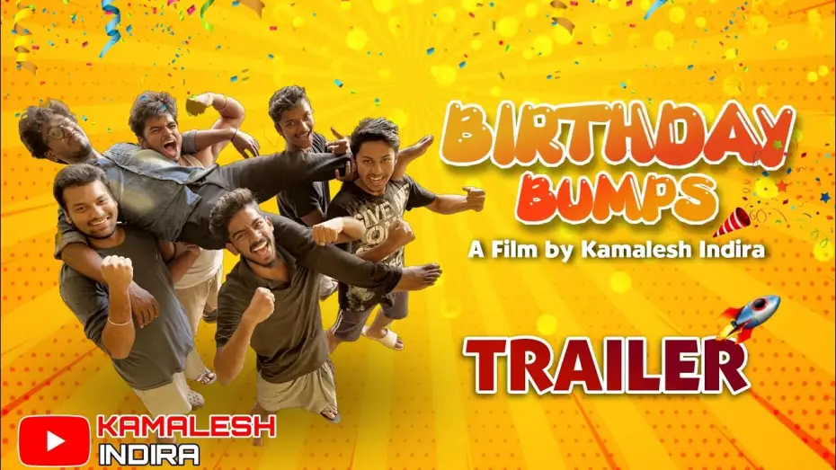 Video for the film Birthday Bumps — Birthday Bumps TRAILER | Tamil Short Film | Boys Hostel | Comedy | Mystery | Kamalesh Indira