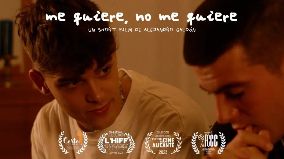 Video for the film He Loves Me, He Loves Me Not — 'me quiere, no me quiere' (2022) - a gay short film by Alejandro Galdón
