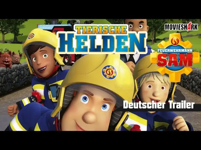 Video for the film Fireman Sam - Animal Rescues — "FEUERWEHRMANN SAM - TIERISCHE HELDEN" - Kinder-Animation - Deutscher Trailer