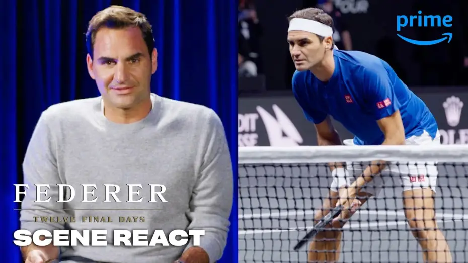 Video for the film Federer: Twelve Final Days — Roger Federer Reacts to Scenes From His Documentary