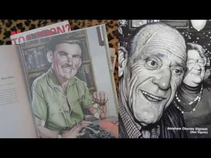 Video for the film Drew Friedman: Vermeer of the Borscht Belt — Behind the scenes of "Drew Friedman: Vermeer of the Borscht Belt"