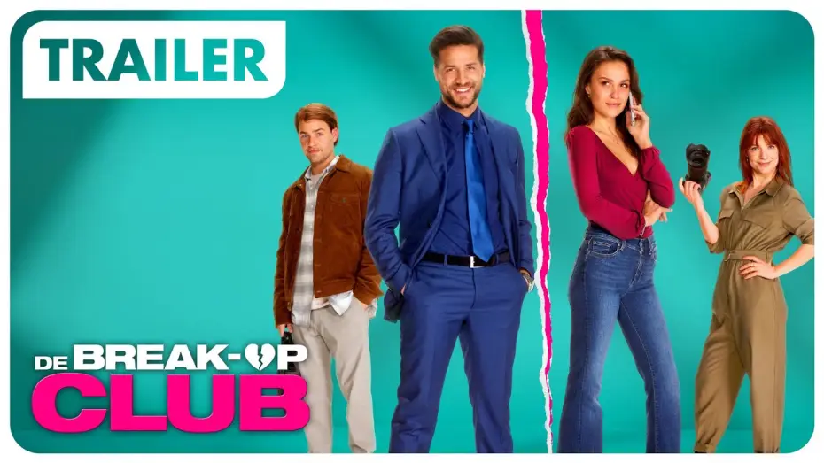 Video for the film The Break-Up Club — De Break-Up Club trailer (2024) | Nu beschikbaar op VOD