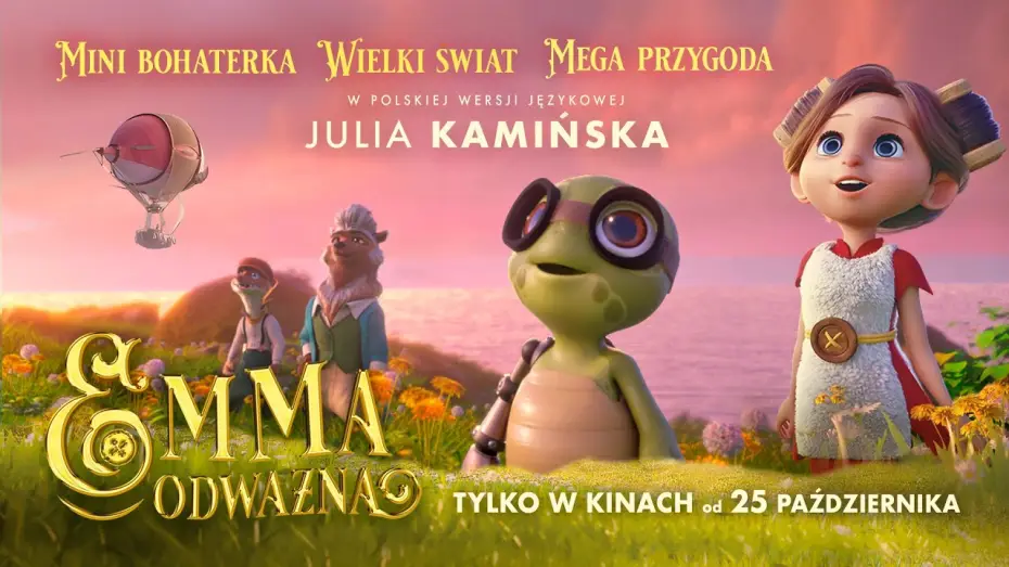 Video for the film Little Emma — EMMA ODWAŻNA | MINI BOHATERKA | TYLKO W KINACH OD 25 PAŹDZIERNIKA