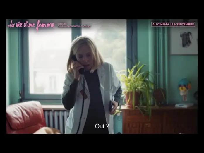 Video for the film A Woman's Life — Teaser LA VIE D'UNE FEMME de Charline Bourgeois-Tacquet - au cinéma le 09 septembre 2026