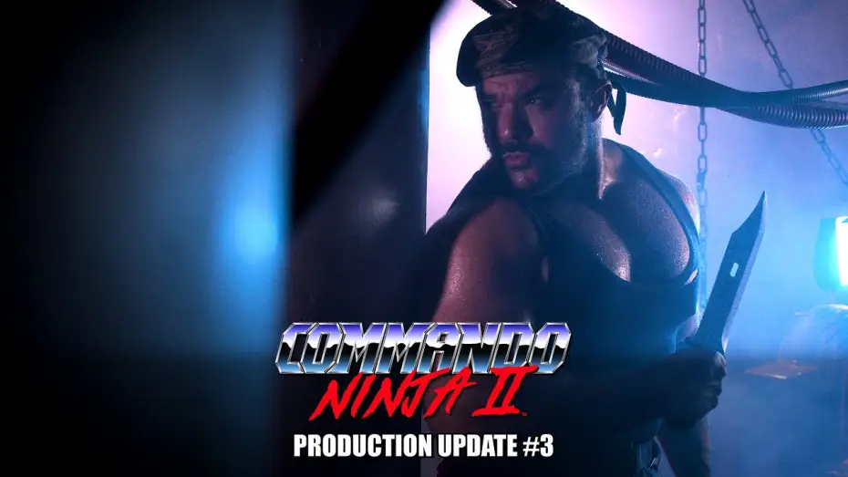 Video for the film Commando Ninja 2: Invasion America — COMMANDO NINJA 2 - Production Update Teaser #3