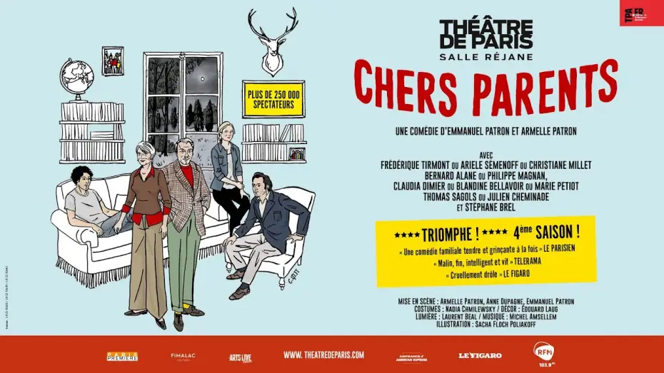 Video for the film Chers parents — Chers parents - bande annonce