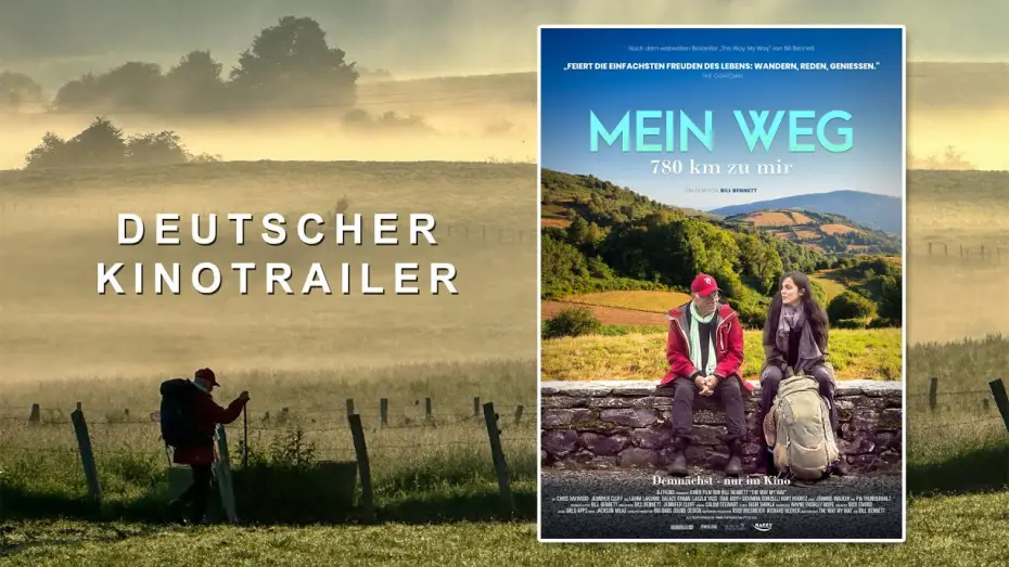 Video for the film The Way, My Way — Mein Weg - 780km zu mir | Offizieller deutscher Kinotrailer