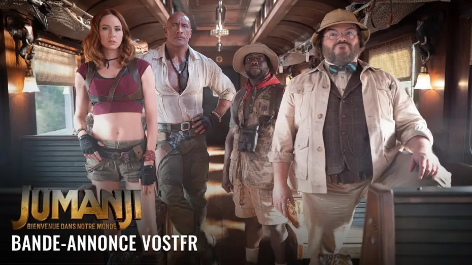 Video for the film Jumanji 3 — JUMANJI : BIENVENUE DANS NOTRE MONDE - Bande-annonce officielle VOSTFR